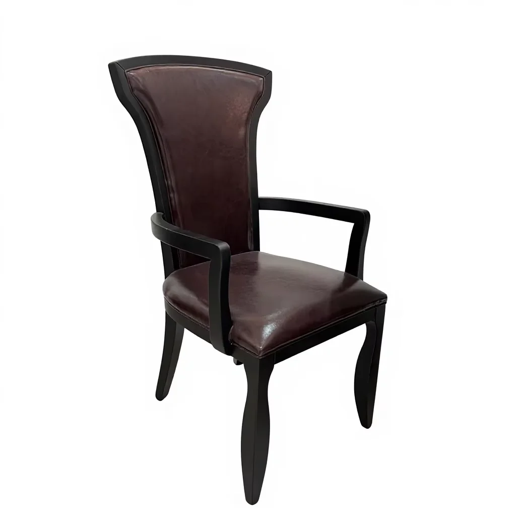 #Chinese Solid Wood Hotel Engineering Restaurant Commercial Luxury Modern High-back Dining Chair Armchair
#Chinese Solid Wood Hotel Engineering Restaurant Commercial Luxury Modern High-back Dining Chair Armchair