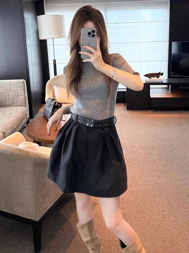 Юбка-тюльпан с высокой талией Miu Sle, короткая юбка-зонтик с вышивкой в корейском стиле для девочек, для повседневной носки
Юбка-тюльпан с высокой талией Miu Sle, короткая юбка-зонтик с вышивкой в корейском стиле для девочек, для повседневной носки