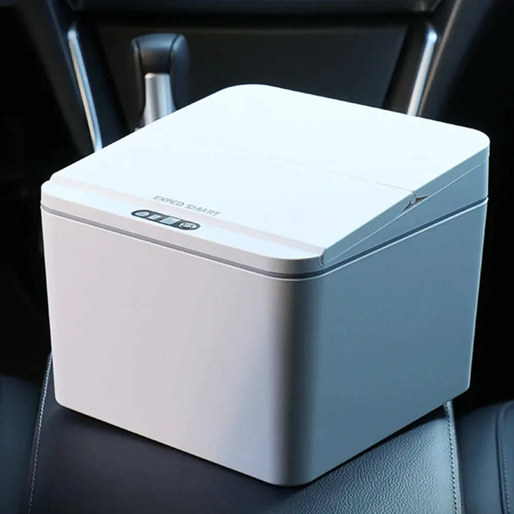 Electric Sensor Smart Trash Can Portable Automatic Garbage Bucket with Lid 4L Garbage Bin Battery/Rechargeable for Car Outdoor
Electric Sensor Smart Trash Can Portable Automatic Garbage Bucket with Lid 4L Garbage Bin Battery/Rechargeable for Car Outdoor