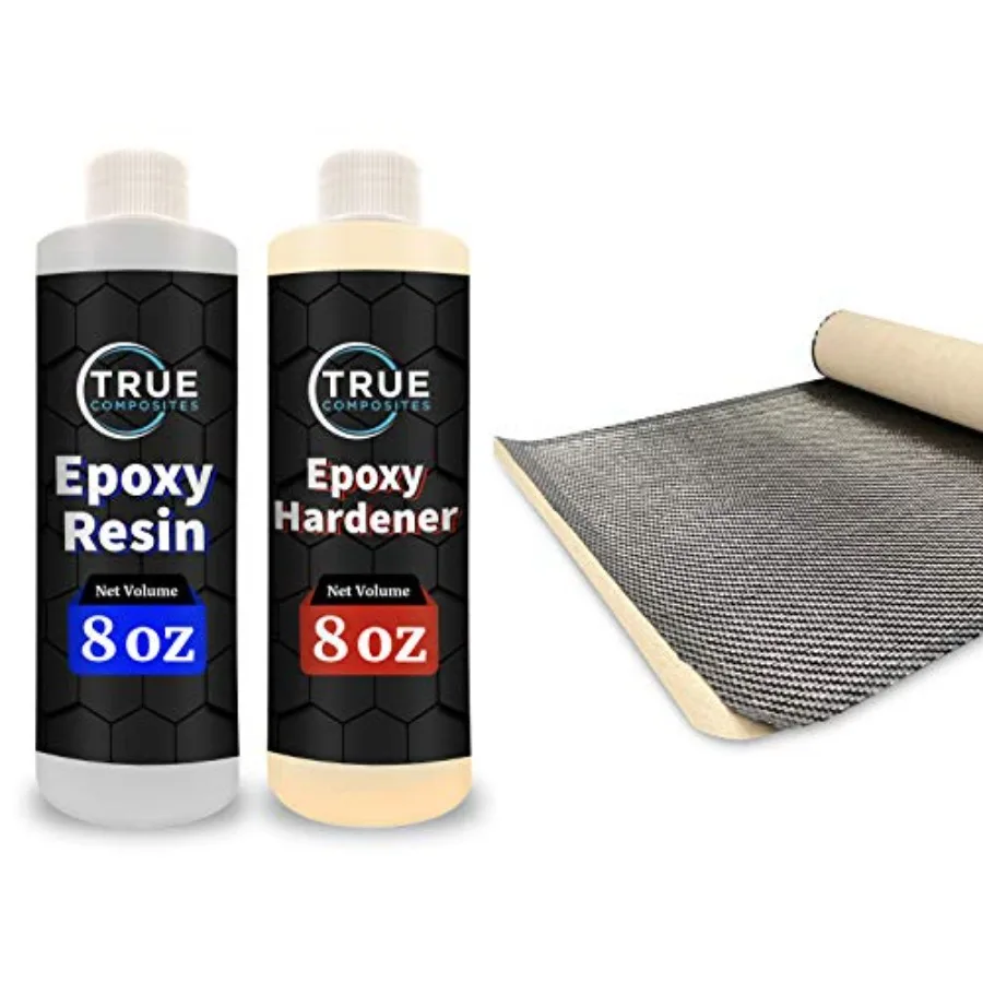 Carbon Fiber Sheet and Epoxy Resin 36" x 14" 2x2 Twill 3K 5.7 oz. - Carbon Fiber Fabric Repair Kit
Carbon Fiber Sheet and Epoxy Resin 36" x 14" 2x2 Twill 3K 5.7 oz. - Carbon Fiber Fabric Repair Kit