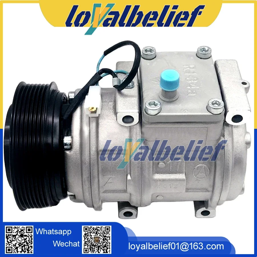 10PA17C Compressor For Land Rover DISCOVERY RANGE ROVER MK2 4472004962 JPB101330 447170-5060 447300-7880 4471705060 447200-4962
10PA17C Compressor For Land Rover DISCOVERY RANGE ROVER MK2 4472004962 JPB101330 447170-5060 447300-7880 4471705060 447200-4962