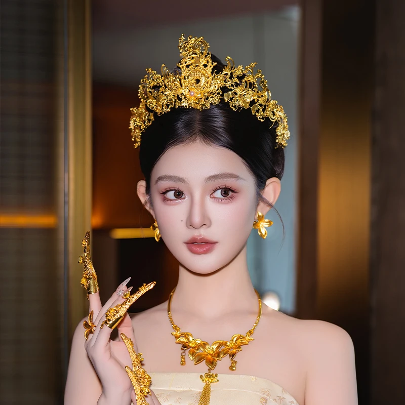 Невеста Жемчужная Корона Феникса Свадебный Дракон и Феникс Аксессуары Для Волос
Невеста Жемчужная Корона Феникса Свадебный Дракон и Феникс Аксессуары Для Волос