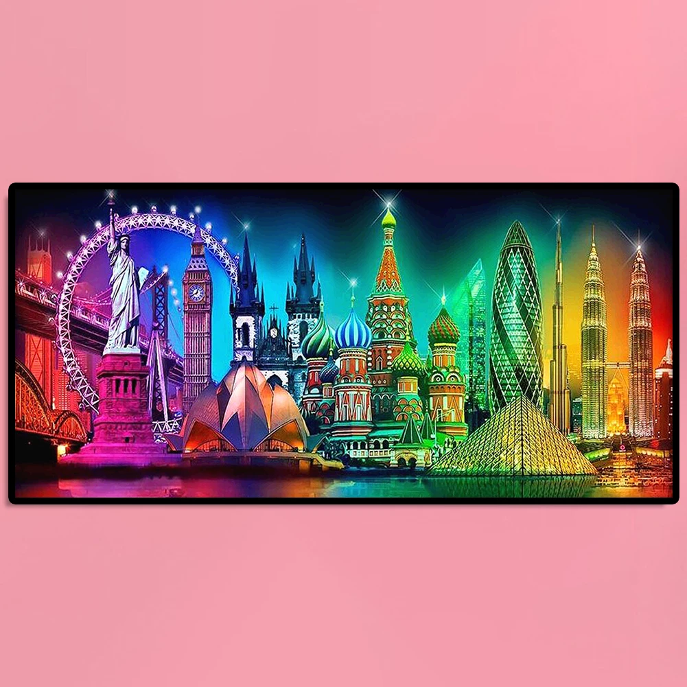 5D DIY Full Round Diamond Painting Night View Embroidery Rhinestone Home Decor
5D DIY Full Round Diamond Painting Night View Embroidery Rhinestone Home Decor
