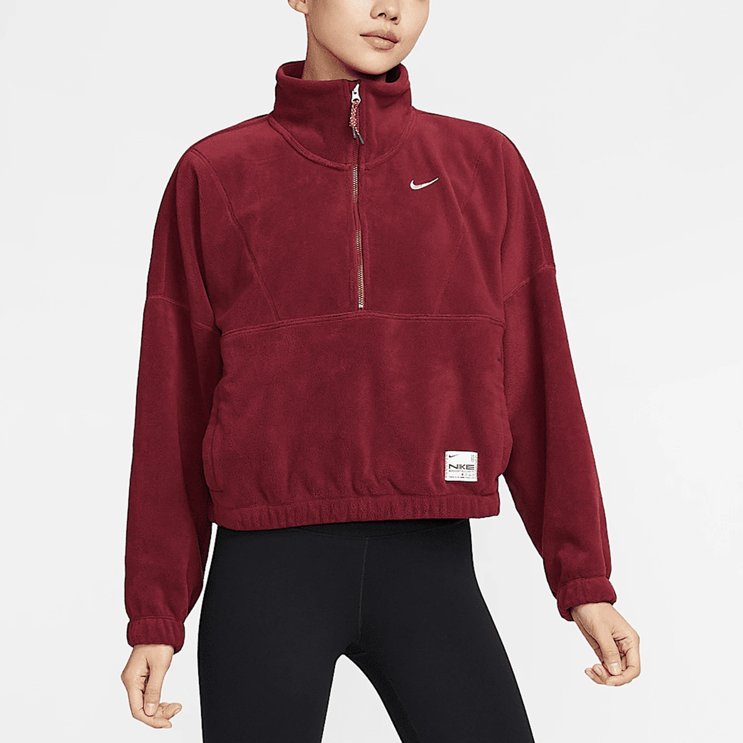 Nike Official Genuine Therma-FIT Women's Half-Zip Fashion Trend Hoodie HV8465-677
Nike Official Genuine Therma-FIT Women's Half-Zip Fashion Trend Hoodie HV8465-677