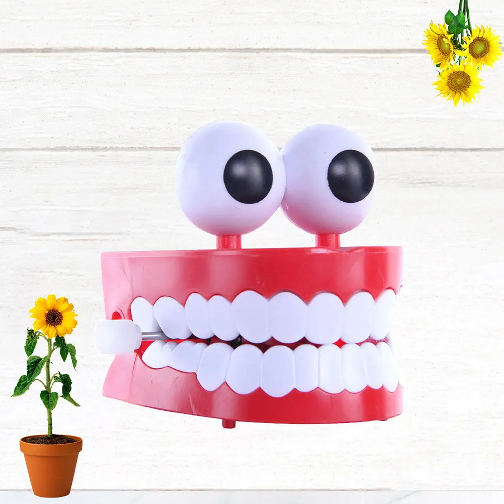 Kids Birthday Toy Chatter Teeth Toys Christmas Wind up for Funny Big Eyes Clockwork
Kids Birthday Toy Chatter Teeth Toys Christmas Wind up for Funny Big Eyes Clockwork