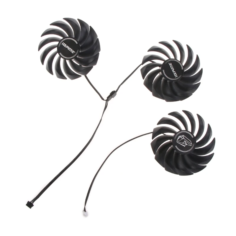 88mm Fan Replacement For Colorful RTX3090Ti Vulcan 3080Ti 3070Ti 3060ti Graphics Video Card Cooling Fans
88mm Fan Replacement For Colorful RTX3090Ti Vulcan 3080Ti 3070Ti 3060ti Graphics Video Card Cooling Fans