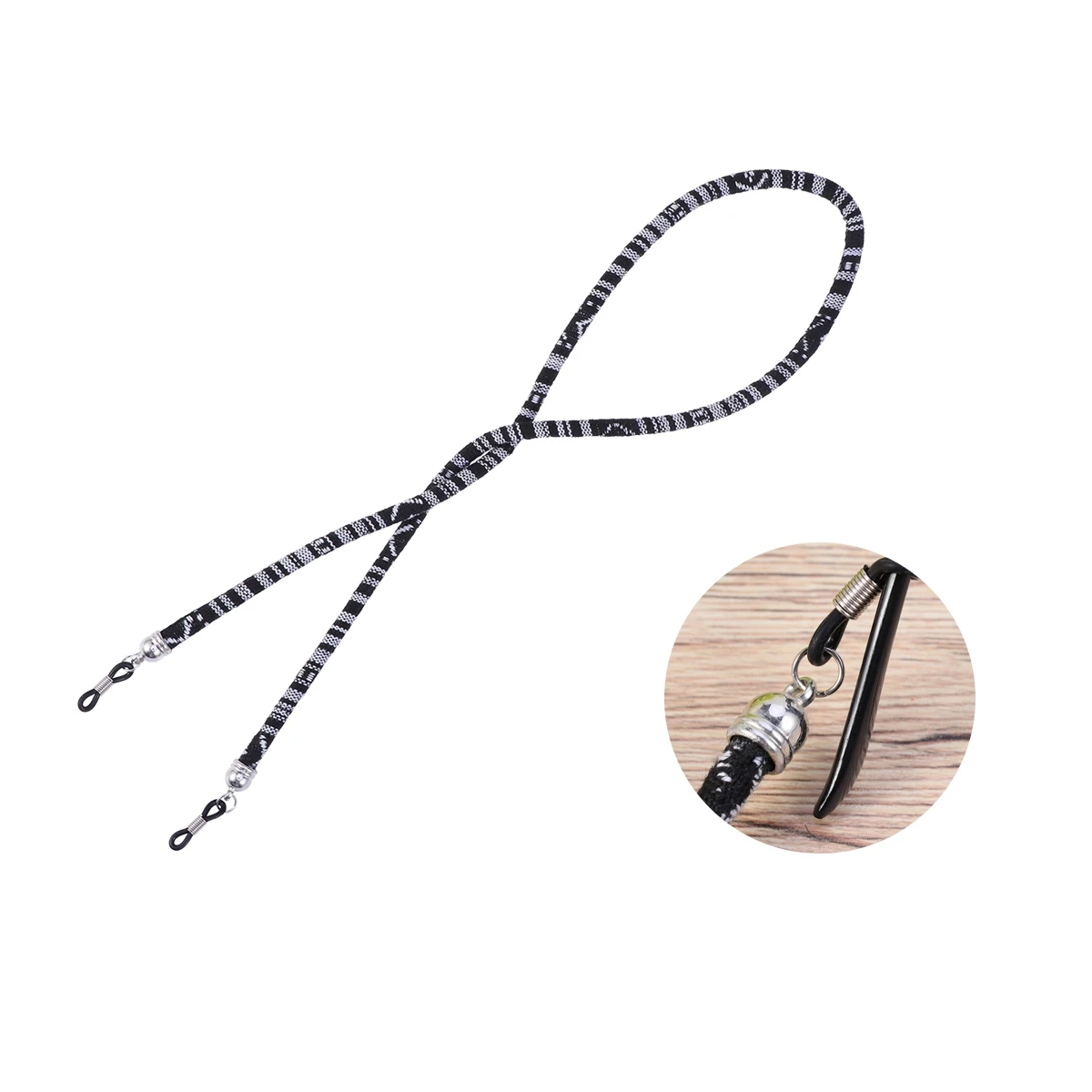 Anti Loss Glasses Rope Black Eyeglass Chain Holder for Large Frames Durable Flexible Material Non Falling Off Bending Over
Anti Loss Glasses Rope Black Eyeglass Chain Holder for Large Frames Durable Flexible Material Non Falling Off Bending Over