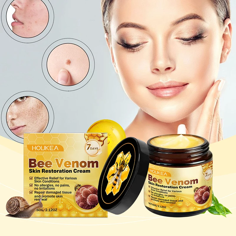 Bee Venom Skin Moisturizer Nourish Dryness Anti Cellulite Keep Brighten Improve Sagging Reduce Dull Body Care Creams 2025 
Bee Venom Skin Moisturizer Nourish Dryness Anti Cellulite Keep Brighten Improve Sagging Reduce Dull Body Care Creams 2025