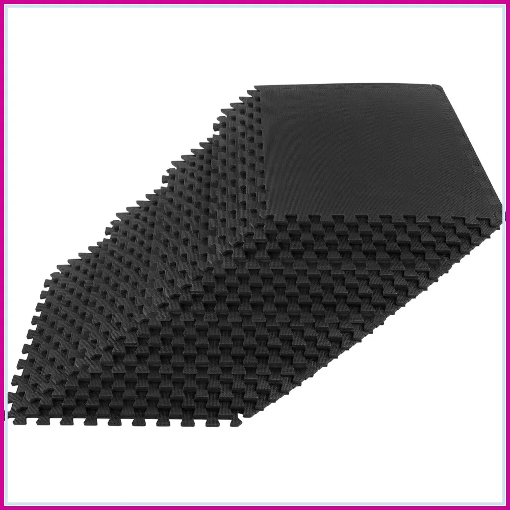24-Pack EVA Foam Mat Tiles, 96 SQ FT Interlocking Padding for Garage, Gym Flooring
24-Pack EVA Foam Mat Tiles, 96 SQ FT Interlocking Padding for Garage, Gym Flooring
