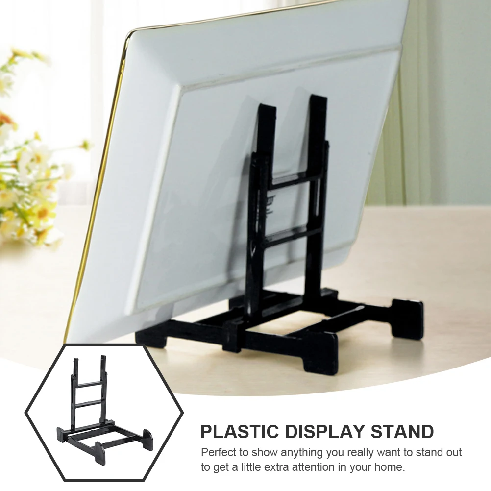 5pcs Plastic Display Racks Plate Stands Dinner Holders Sturdy Home Decor Storage Shelf For Plates Dish Organizers
5pcs Plastic Display Racks Plate Stands Dinner Holders Sturdy Home Decor Storage Shelf For Plates Dish Organizers