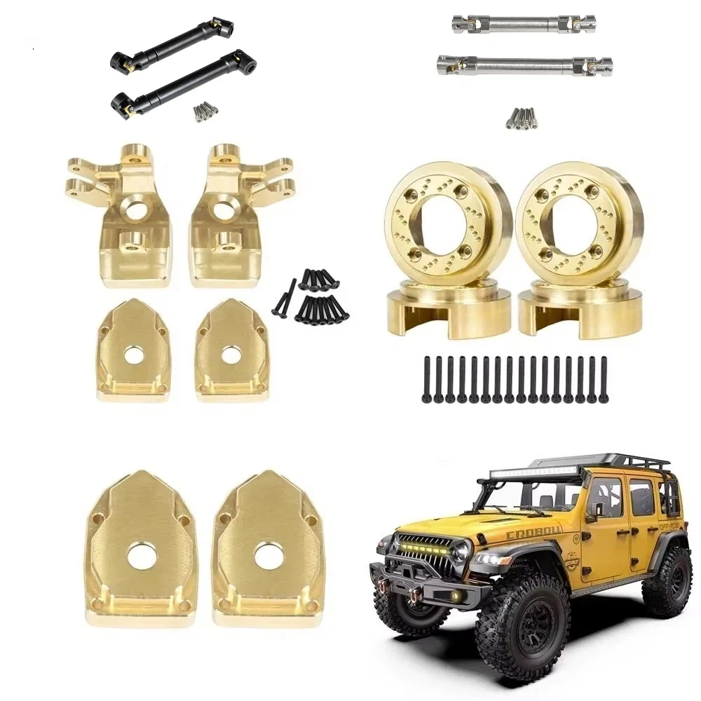 Brass Steering Knuckle Axle Counterweight Bearing Cover For Leiluo Mk07 1/7 Scale Rc Crawler Anti Rollover Upgrade Parts Spot
Brass Steering Knuckle Axle Counterweight Bearing Cover For Leiluo Mk07 1/7 Scale Rc Crawler Anti Rollover Upgrade Parts Spot