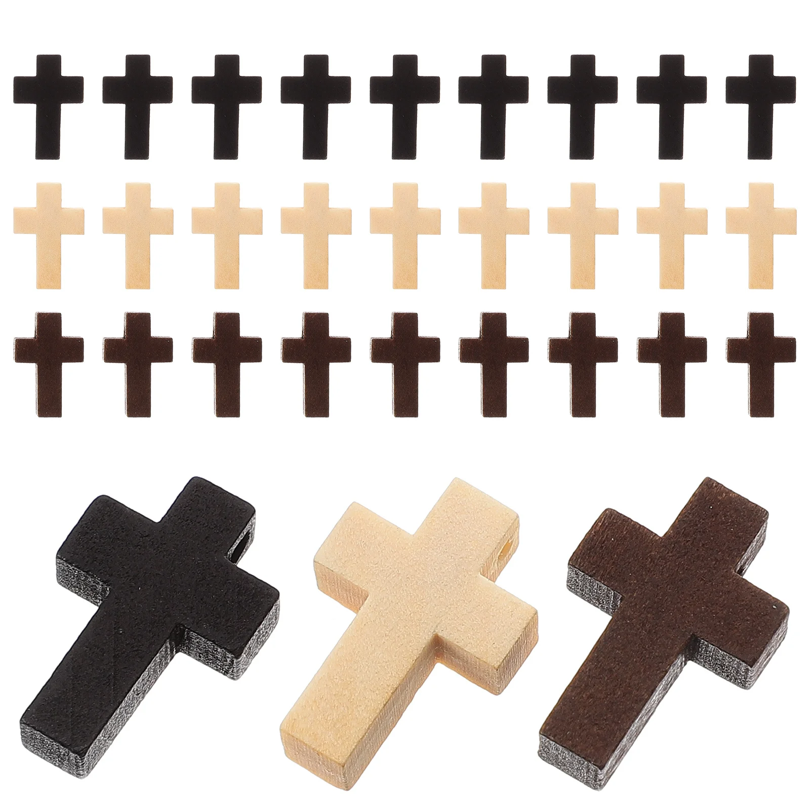 60Pcs Mini Wooden Cross Pendants Unique Gifts for Jewelry Crafting Projects Cross Charms Crosses for Crafts Jewelry Charms
60Pcs Mini Wooden Cross Pendants Unique Gifts for Jewelry Crafting Projects Cross Charms Crosses for Crafts Jewelry Charms