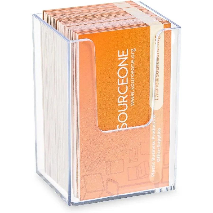 Премиум прозрачный акриловый вертикальный держатель для визитных карточек с одним карманом
Премиум прозрачный акриловый вертикальный держатель для визитных карточек с одним карманом