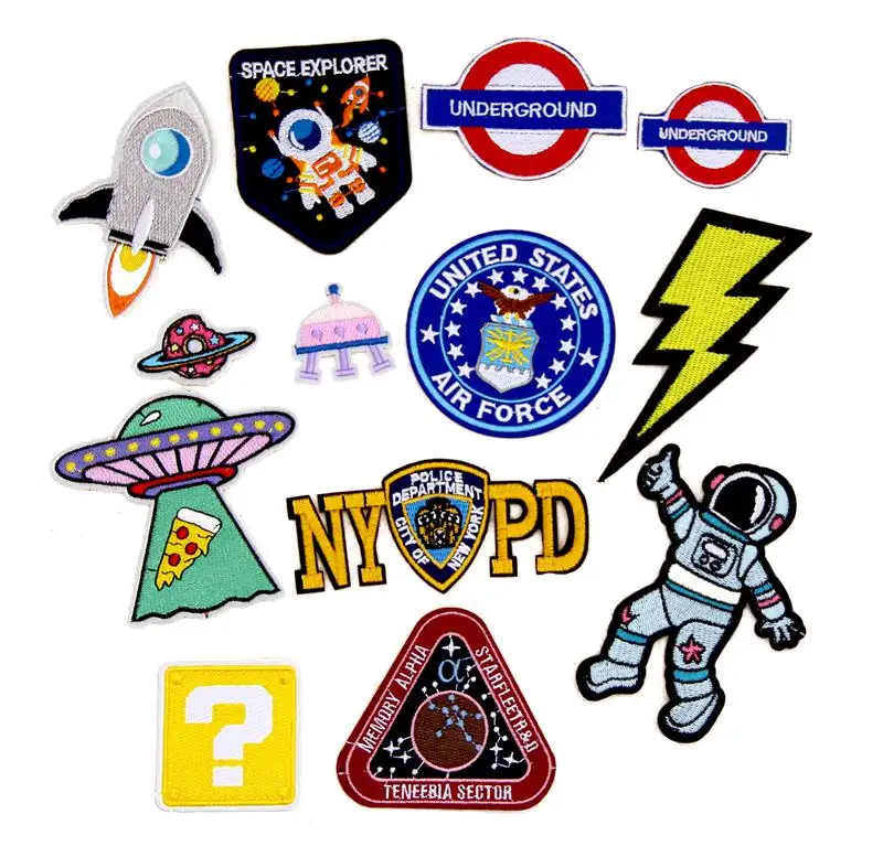 New Arrival 10 Pcs Popular Badges Embroidered Patch Iron On Sew On Fashion Motif Clothing Bag Decor Applique Repair Accessory
New Arrival 10 Pcs Popular Badges Embroidered Patch Iron On Sew On Fashion Motif Clothing Bag Decor Applique Repair Accessory