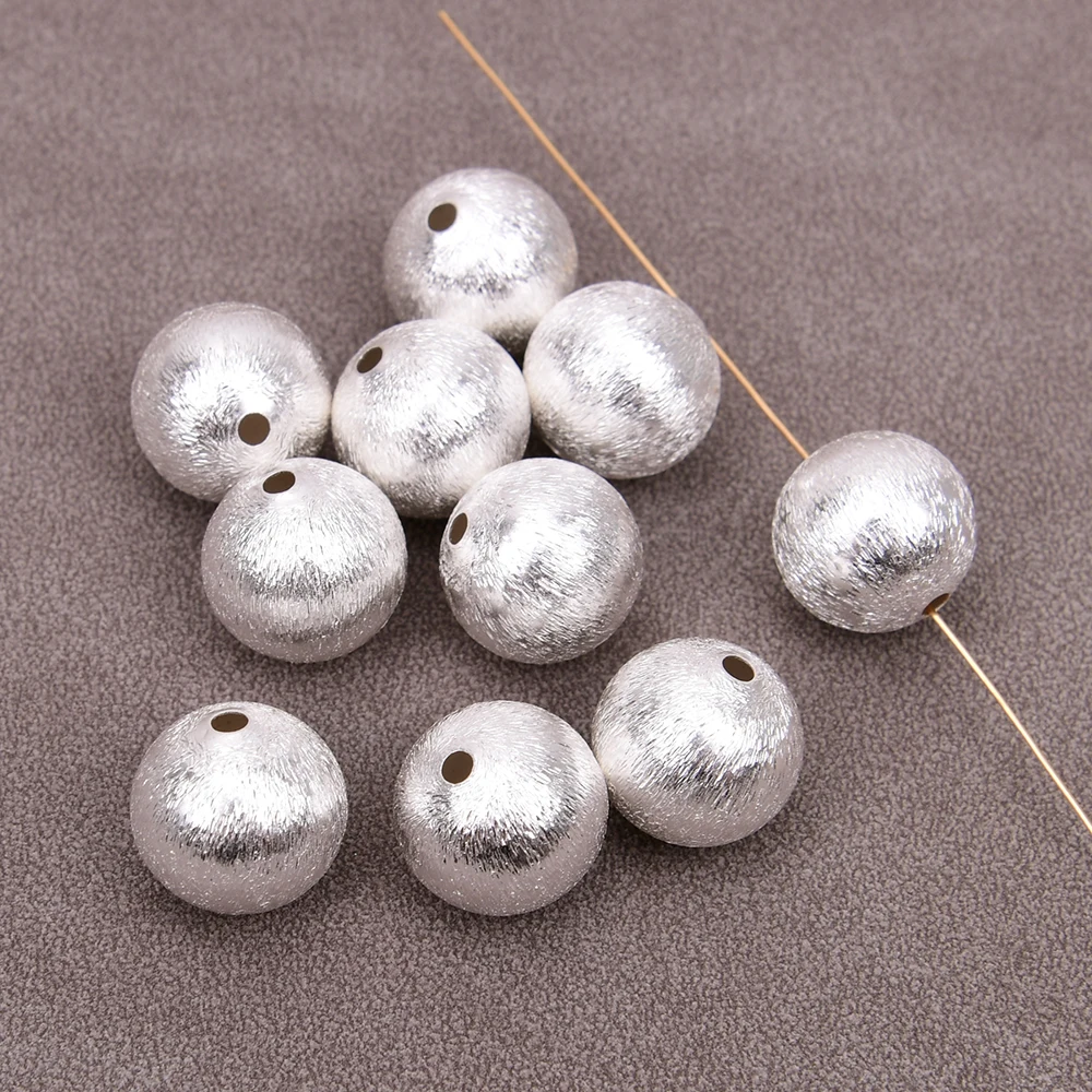 20 Pcs 14mm Copper Ball Brushed Beads Jewelry Findings DIY
20 Pcs 14mm Copper Ball Brushed Beads Jewelry Findings DIY