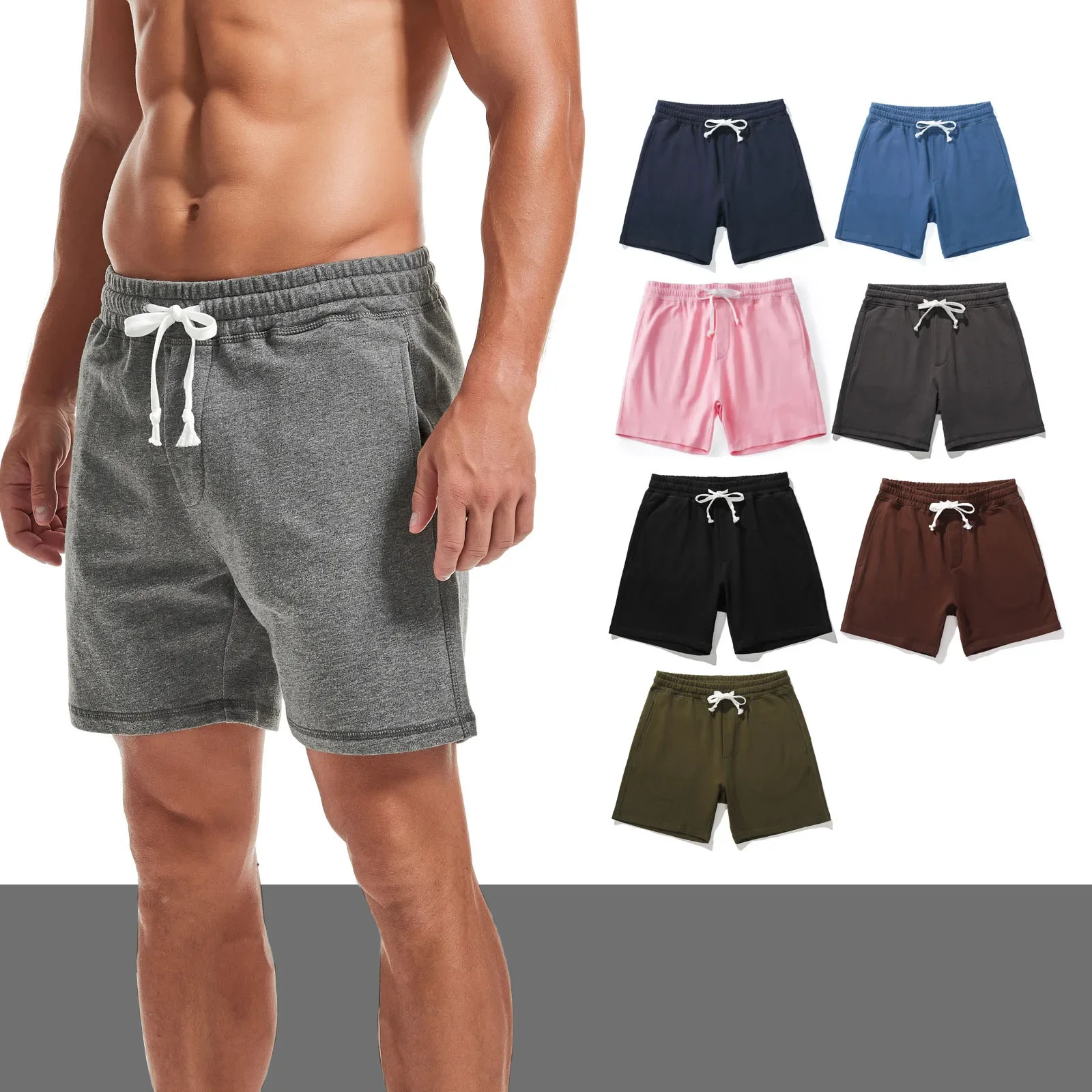 Man Shorts European American Men's Summer Sports Casual Shorts Men's Plus Size Five Quarter Pants Pure Cotton Solid Color Shorts
Man Shorts European American Men's Summer Sports Casual Shorts Men's Plus Size Five Quarter Pants Pure Cotton Solid Color Shorts