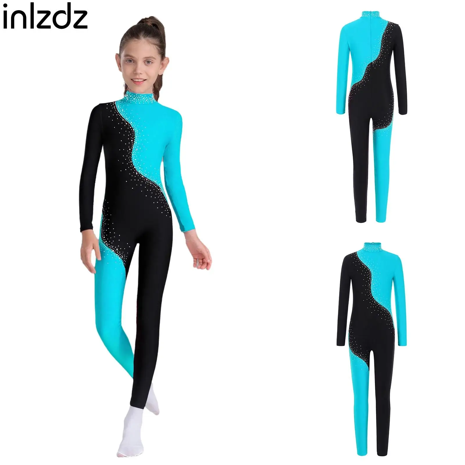 Ballet Leotards for Girls Gymnastics Jumpsuit Shiny Rhinestones Figure Skating Bodysuit Long Sleeve Full Body Leotard Dancewear
Ballet Leotards for Girls Gymnastics Jumpsuit Shiny Rhinestones Figure Skating Bodysuit Long Sleeve Full Body Leotard Dancewear