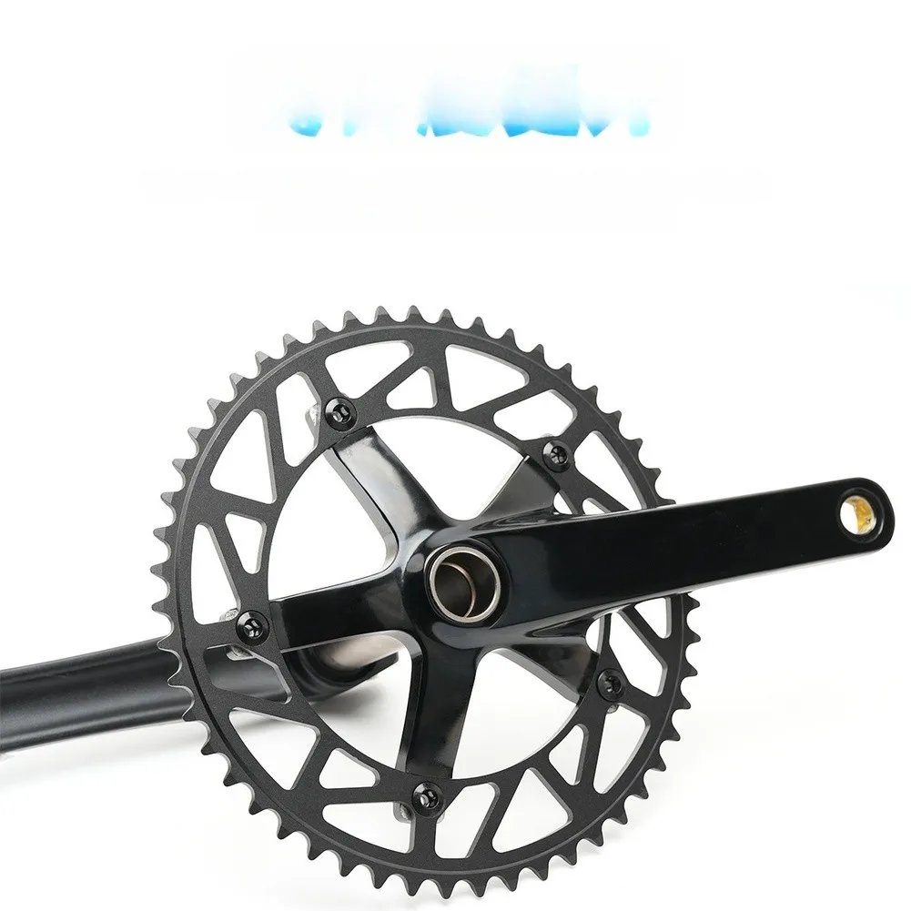 144BCD Racing Chainring 48T 49T 51T Options Lightweight Cutout Design 1/8 Single Speed Chain For Track/Fixed Gear Bike Accessory
144BCD Racing Chainring 48T 49T 51T Options Lightweight Cutout Design 1/8 Single Speed Chain For Track/Fixed Gear Bike Accessory