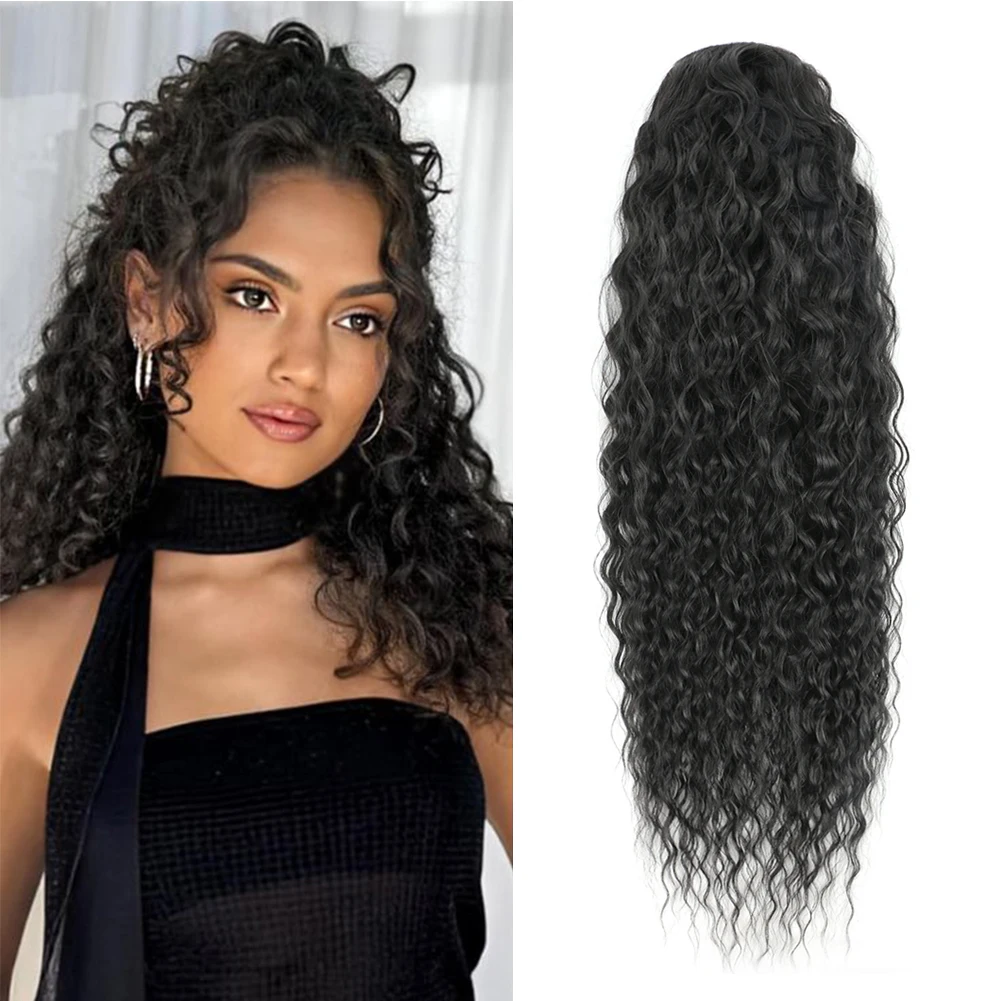 Drawstring Ponytail-Extensions 24 Inch Wave Clip in Hair Extensions Ponytail l Synthetic Hairpiece For WomenSynth
Drawstring Ponytail-Extensions 24 Inch Wave Clip in Hair Extensions Ponytail l Synthetic Hairpiece For WomenSynth