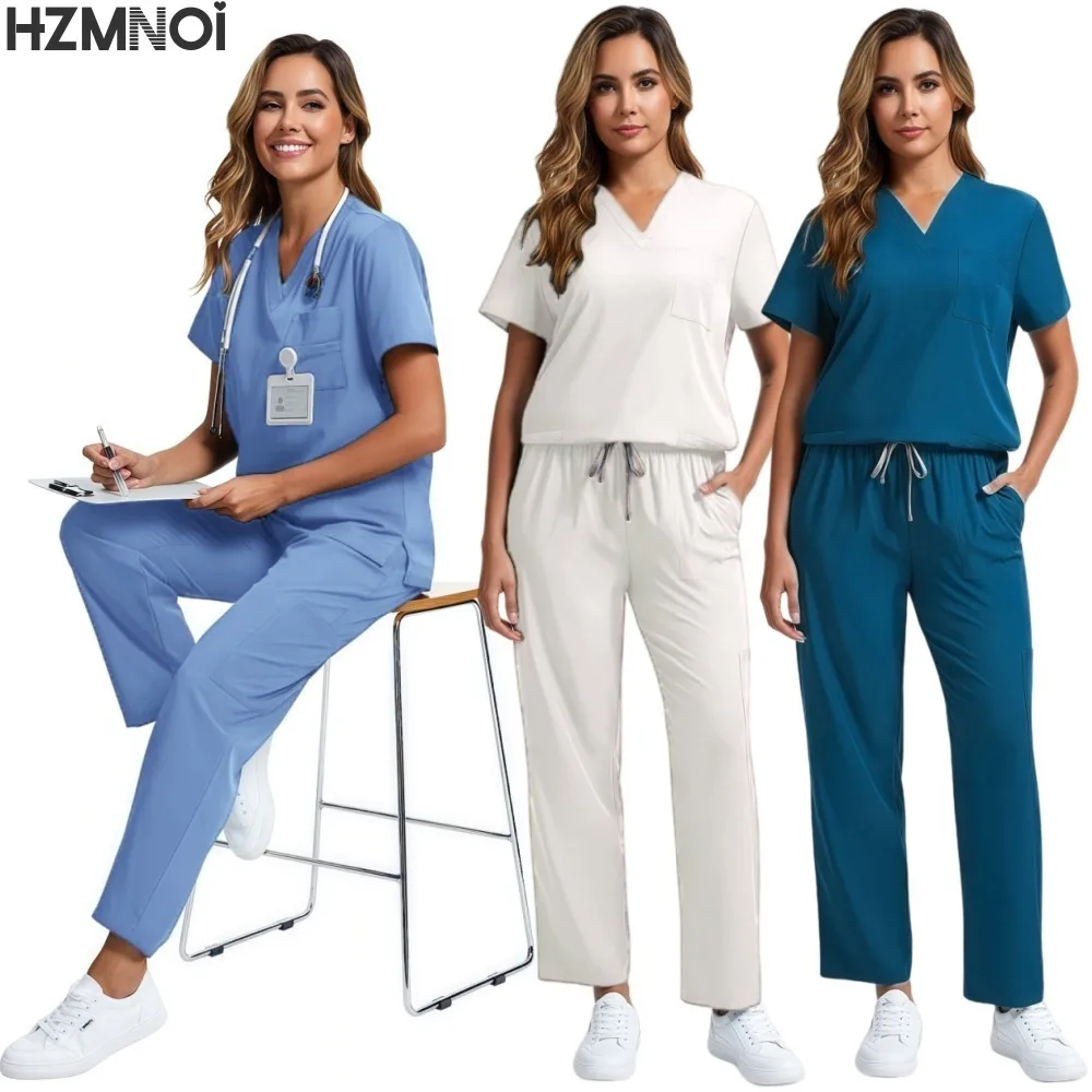 Fashionable Scrub Designs Women Jogger Clinic Nurse Uniforms Medical Dentistry Nursing Scrubs Uniforms Sets Hospital Uniforms
Fashionable Scrub Designs Women Jogger Clinic Nurse Uniforms Medical Dentistry Nursing Scrubs Uniforms Sets Hospital Uniforms