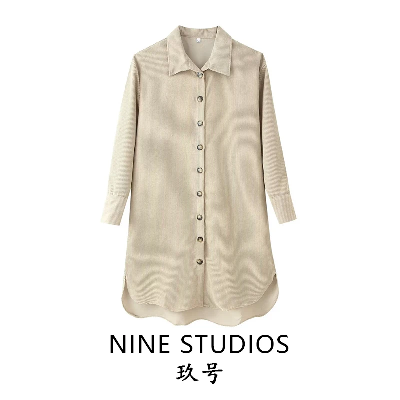NINE ZAR Women's Long Velvet Shirt Jacket Loose Fit Button Decor Versatile Top European Style Regular Sleeve Long Shirt
NINE ZAR Women's Long Velvet Shirt Jacket Loose Fit Button Decor Versatile Top European Style Regular Sleeve Long Shirt