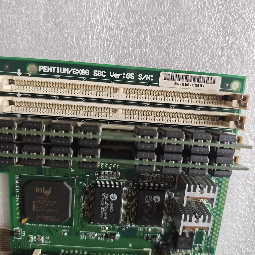 PENTIUM/6X86 SBC Ver:G5 для материнской платы промышленного компьютера Axiomtek перед отправкой, идеальный тест
PENTIUM/6X86 SBC Ver:G5 для материнской платы промышленного компьютера Axiomtek перед отправкой, идеальный тест