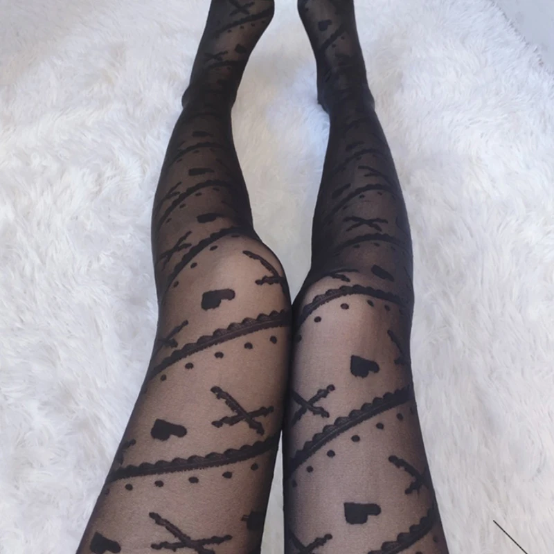 Women Lolita Tights with Bows Cute Mesh Hollow Harajuku Stockings 80S 90S Female Girls Gothic Lace Stockings Leggings
Women Lolita Tights with Bows Cute Mesh Hollow Harajuku Stockings 80S 90S Female Girls Gothic Lace Stockings Leggings