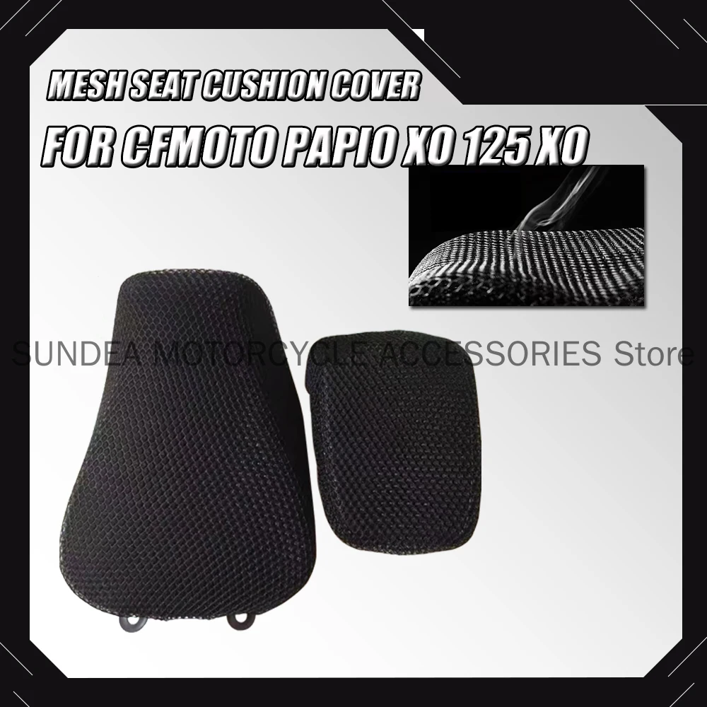 New For CFMOTO Papio XO 125 XO125 Sun Protection Cushion Cover 3D Honeycomb Mesh Heat Insulation Breathable Cushion Cover Net
New For CFMOTO Papio XO 125 XO125 Sun Protection Cushion Cover 3D Honeycomb Mesh Heat Insulation Breathable Cushion Cover Net