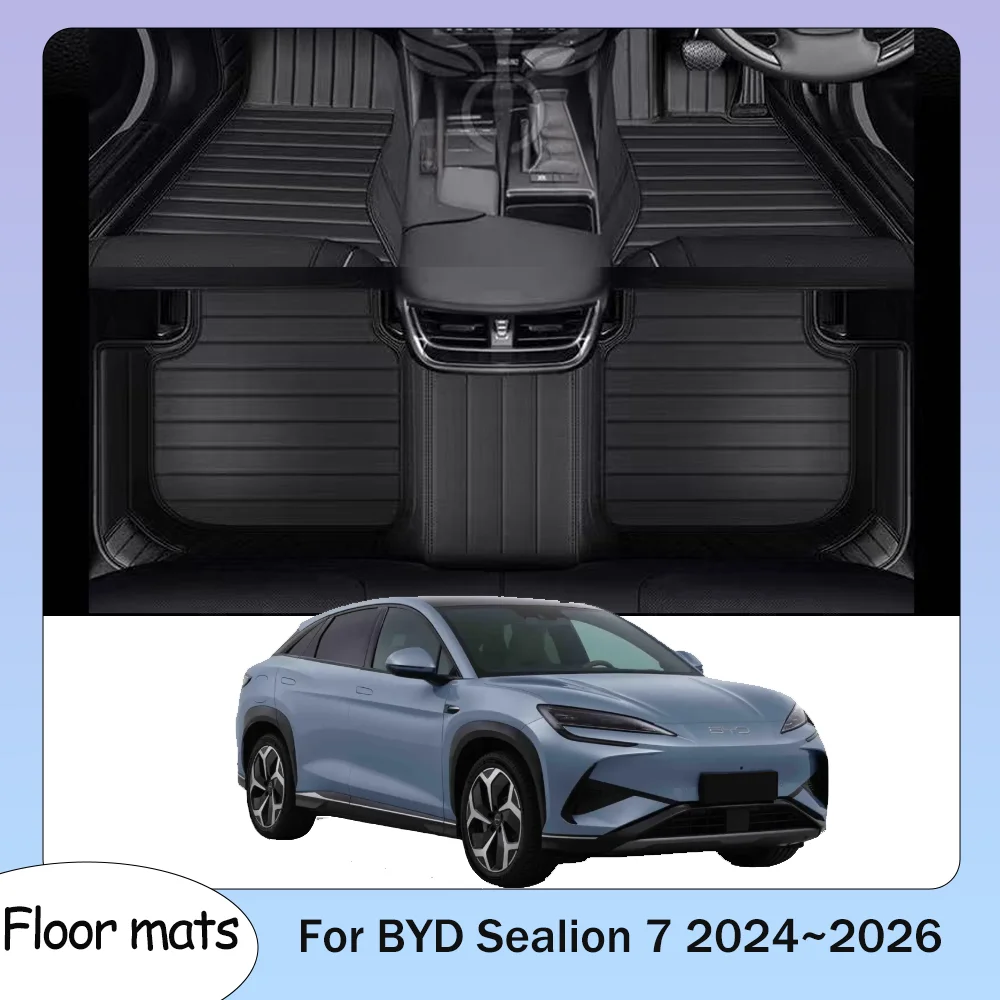 For BYD Sealion 7 2024~2026 2025 RHD leather Car Floor Mats Waterproof Scratch Resistant Carpets Interior Protection Accessories
For BYD Sealion 7 2024~2026 2025 RHD leather Car Floor Mats Waterproof Scratch Resistant Carpets Interior Protection Accessories