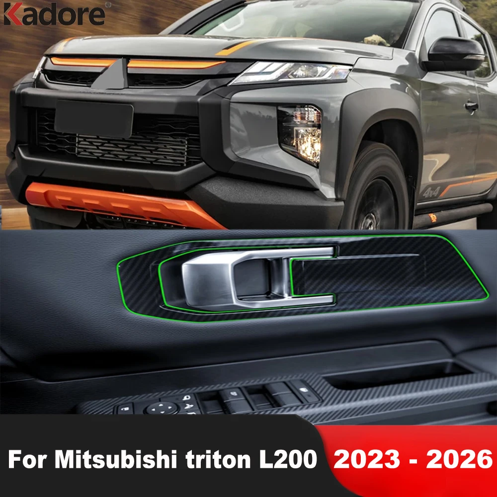 Car Interior Window Lift Switch Panel For Mitsubishi triton L200 2023-2025 2026 Inner Door Handle Bowl Cover Trim Accessories
Car Interior Window Lift Switch Panel For Mitsubishi triton L200 2023-2025 2026 Inner Door Handle Bowl Cover Trim Accessories