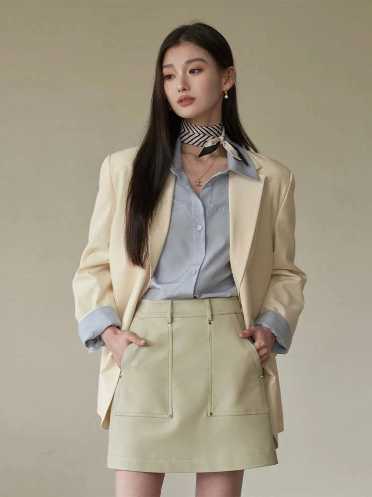 ChillCozy: Модный женский пиджак в лондонском уличном стиле, свободный крой, весна-осень, из полиэстера, с длинным рукавом, на одной пуговице
ChillCozy: Модный женский пиджак в лондонском уличном стиле, свободный крой, весна-осень, из полиэстера, с длинным рукавом, на одной пуговице