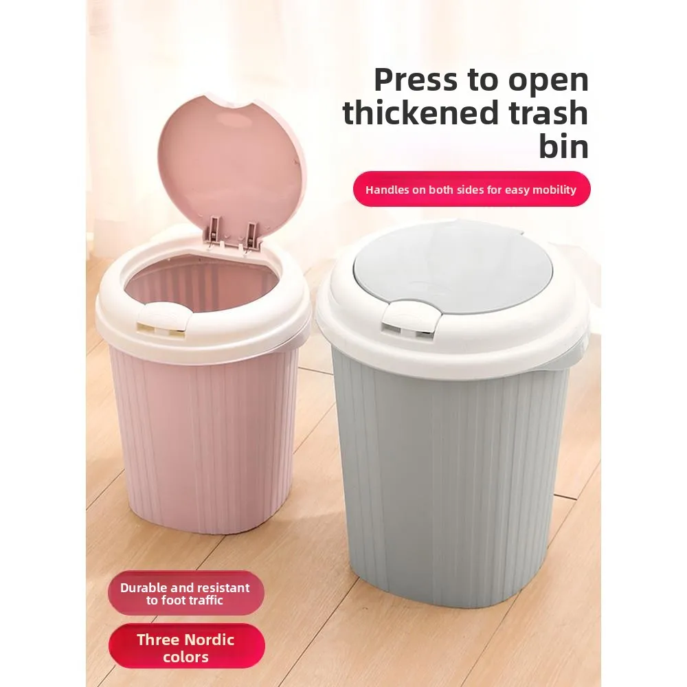Large Size Trash Can with up Lid for Kitchen Office Bedroom Bathroom Home Use Garbage Bin Waste Paper Basket Recycling
Large Size Trash Can with up Lid for Kitchen Office Bedroom Bathroom Home Use Garbage Bin Waste Paper Basket Recycling