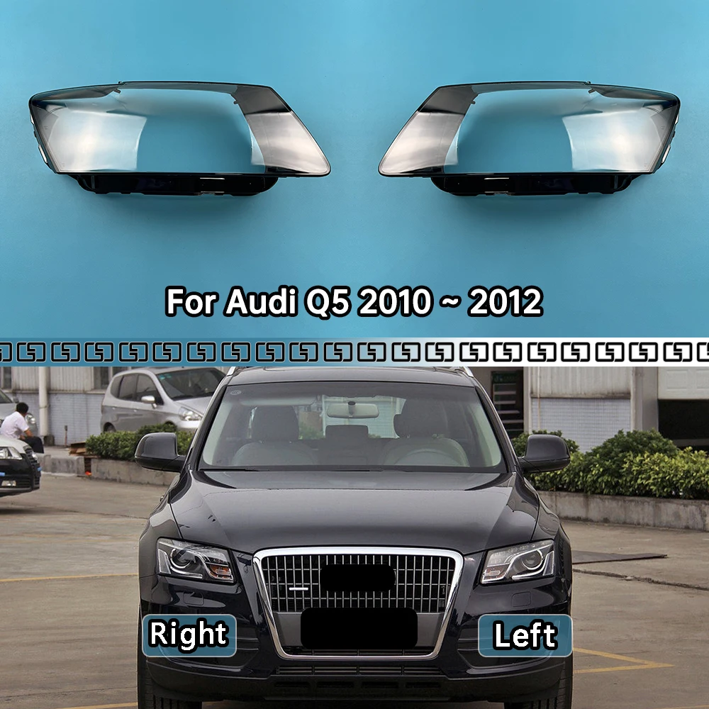For Audi Q5 2010 2011 2012 Car Front headlight Lens Cover Car Headlight Transparent Glass Lamp Cover Shell Car Products
For Audi Q5 2010 2011 2012 Car Front headlight Lens Cover Car Headlight Transparent Glass Lamp Cover Shell Car Products