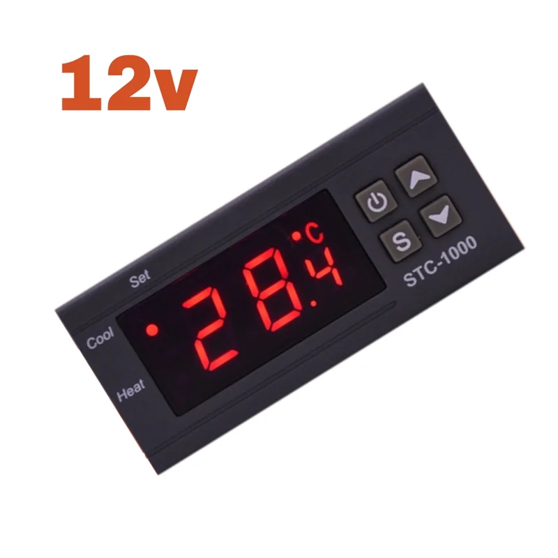 BNVN-STC 1000 светодиодный цифровой термостат для контроллера температуры инкубатора, терморегулятор, реле, отопление, охлаждение
BNVN-STC 1000 светодиодный цифровой термостат для контроллера температуры инкубатора, терморегулятор, реле, отопление, охлаждение