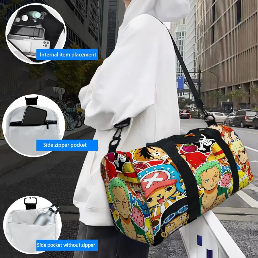 Pirate Adventure Style! One Piece Co-branded Large Capacity Travel Bag - All-in-One Storage for Trips
Pirate Adventure Style! One Piece Co-branded Large Capacity Travel Bag - All-in-One Storage for Trips