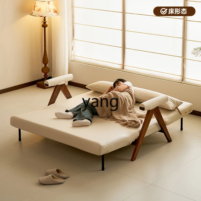 LH black walnut sofa bed folding dual-purpose small apartment living room multi-function sofa bed
LH black walnut sofa bed folding dual-purpose small apartment living room multi-function sofa bed