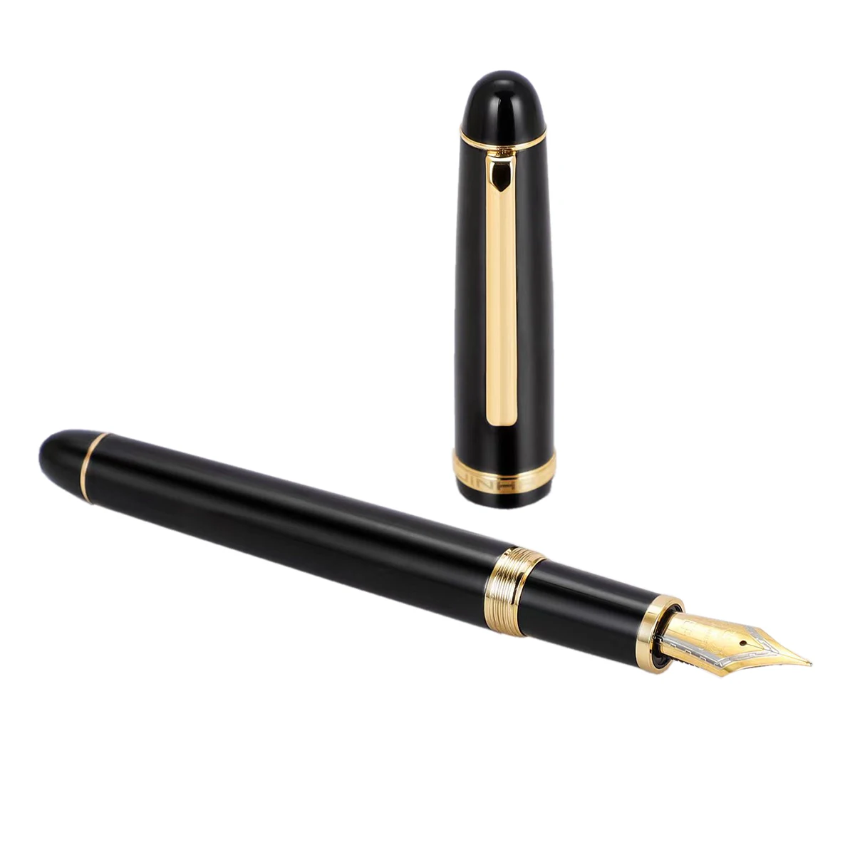 Чернильная ручка Jinhao 350 черная металлическая с преобразователем EF/F/M перо с золотым зажимом чернильная ручка для бизнеса офиса подарок для школы
Чернильная ручка Jinhao 350 черная металлическая с преобразователем EF/F/M перо с золотым зажимом чернильная ручка для бизнеса офиса подарок для школы