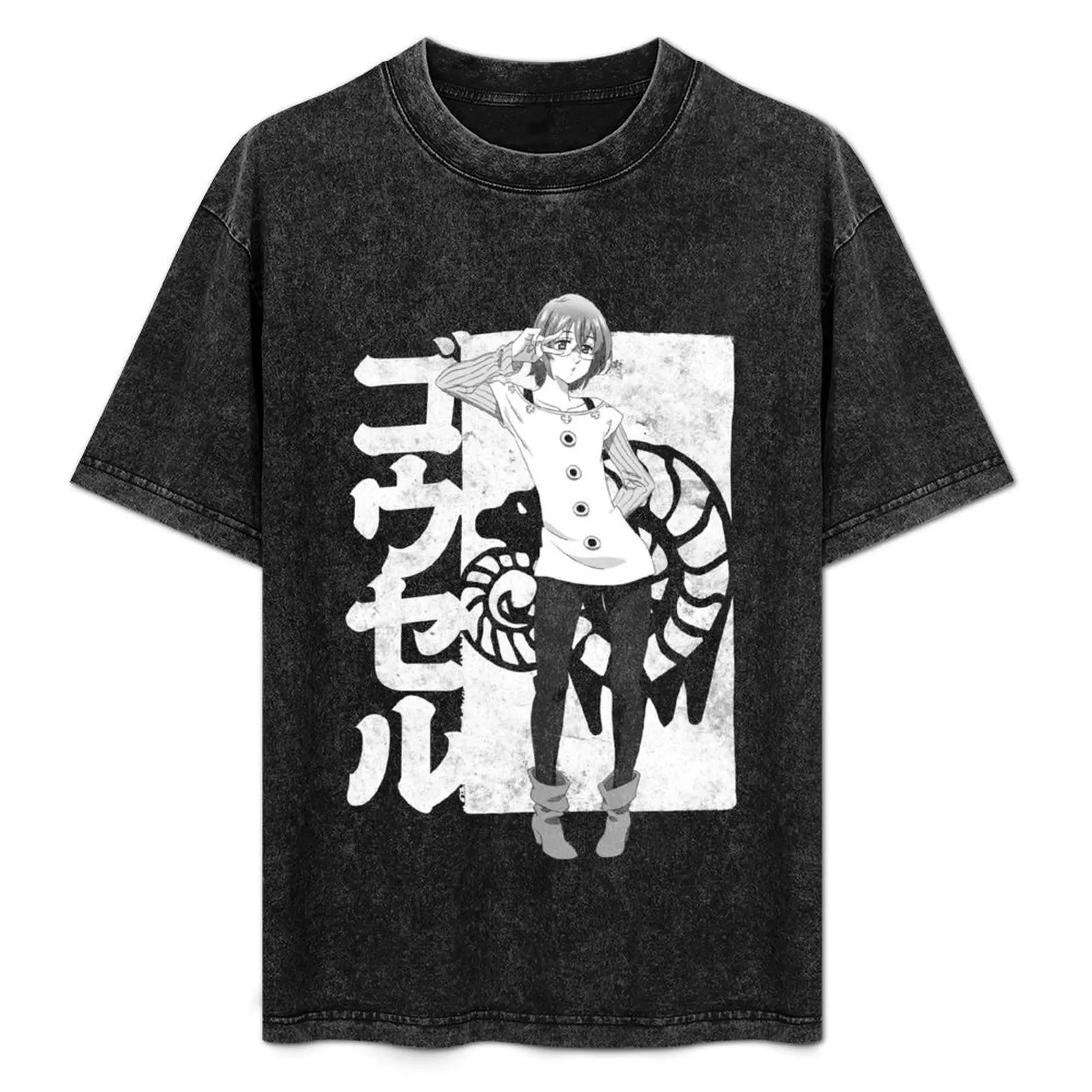 Gowther Lust (white) T-Shirt Stylish Print Short Sleeve Tee
Gowther Lust (white) T-Shirt Stylish Print Short Sleeve Tee