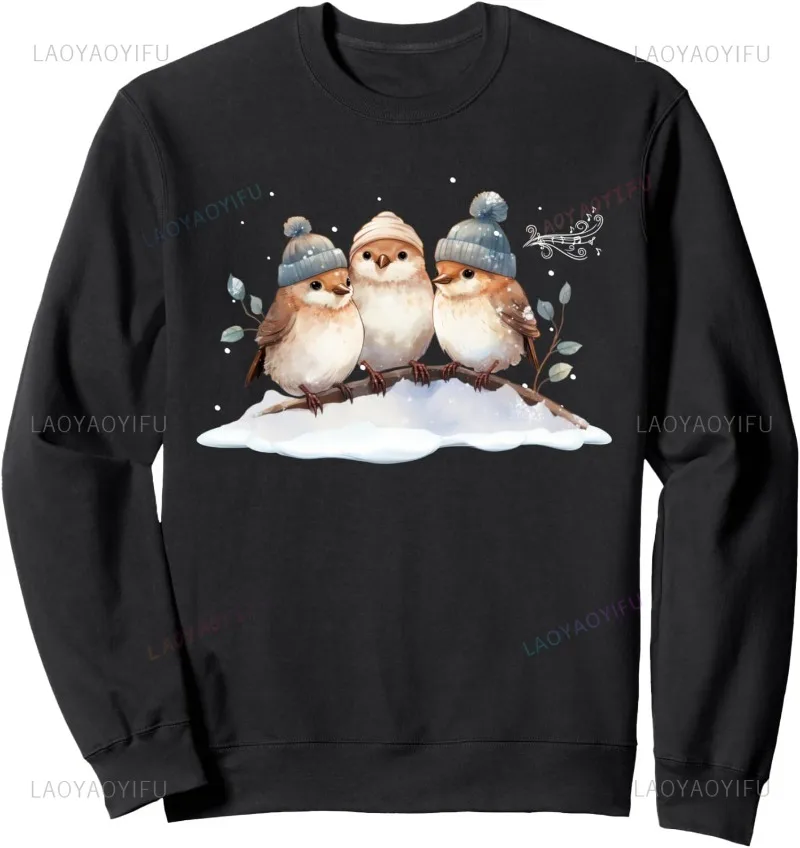 Cute Singing Winter Sparrows Songbird Lover Christmas Sweatshirt Personalized Clothing Thermal Shirt Man Clothing Hoodie
Cute Singing Winter Sparrows Songbird Lover Christmas Sweatshirt Personalized Clothing Thermal Shirt Man Clothing Hoodie