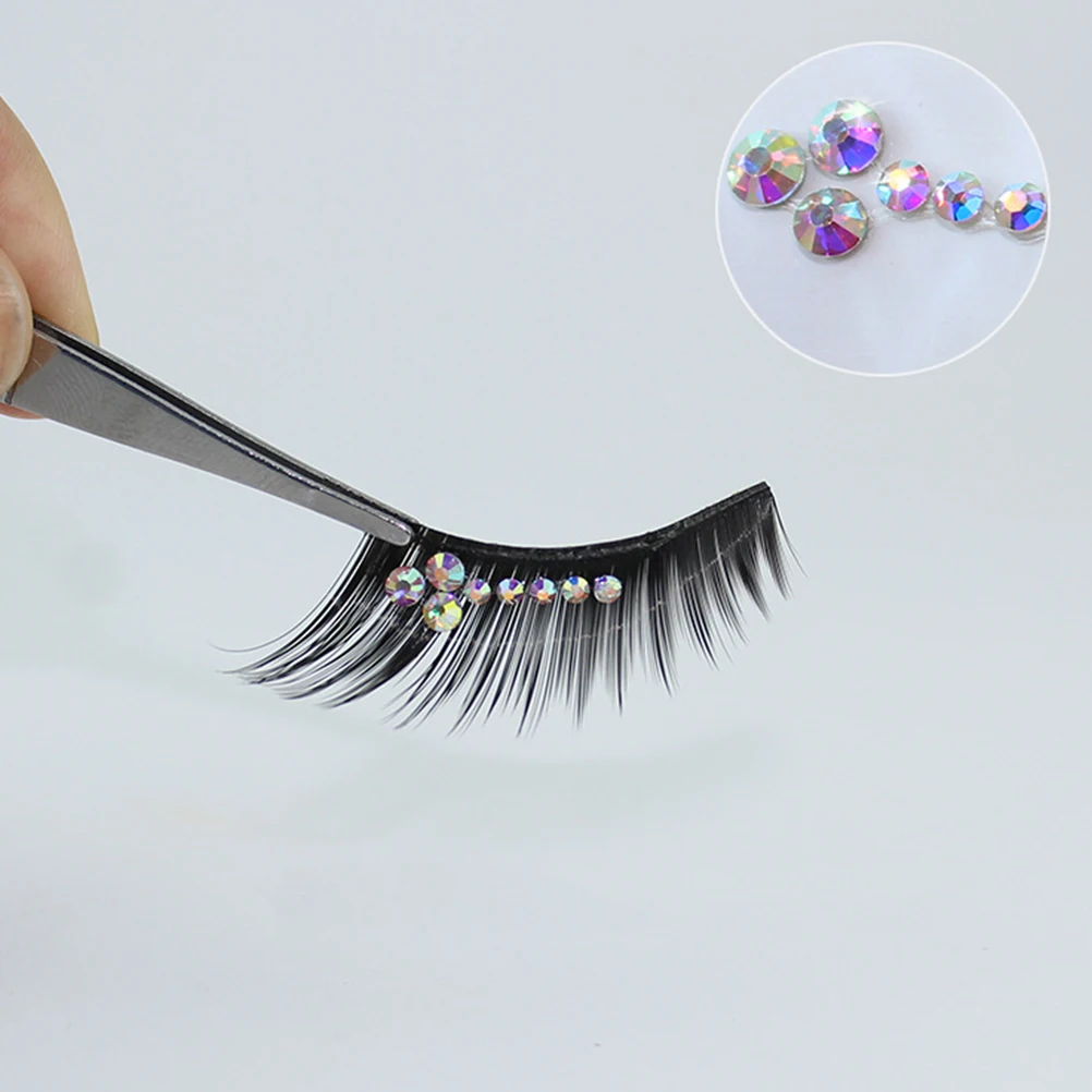 Stage Eyelashes Long Fake False Extensions Rhinestone Gems Performance Cosplay Exaggerated Artificial Lash Party Dance Club Wear
Stage Eyelashes Long Fake False Extensions Rhinestone Gems Performance Cosplay Exaggerated Artificial Lash Party Dance Club Wear