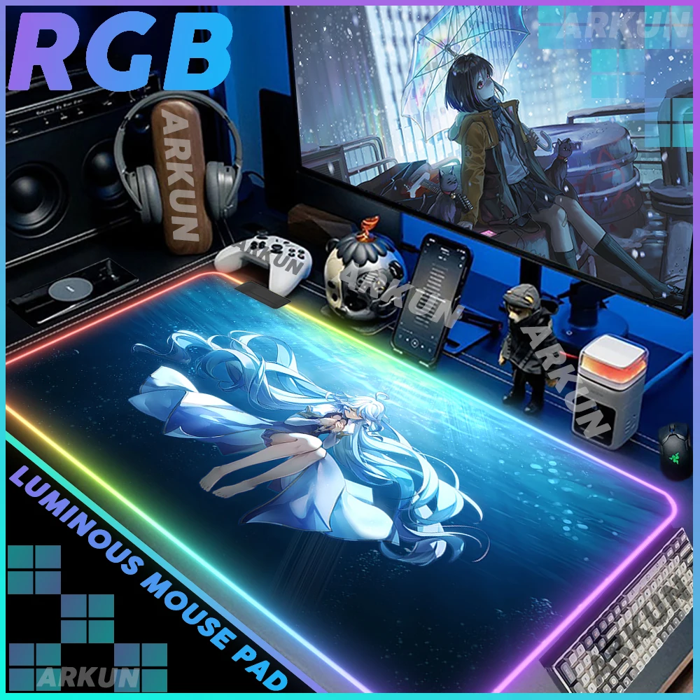 RGB XXL 900x400 Kawaii Hot Pretty Furina Fashion Cool Genshin Impact Gaming Mouse Pad XXL Backlight Gamer Computer LED Mouse Pad
RGB XXL 900x400 Kawaii Hot Pretty Furina Fashion Cool Genshin Impact Gaming Mouse Pad XXL Backlight Gamer Computer LED Mouse Pad