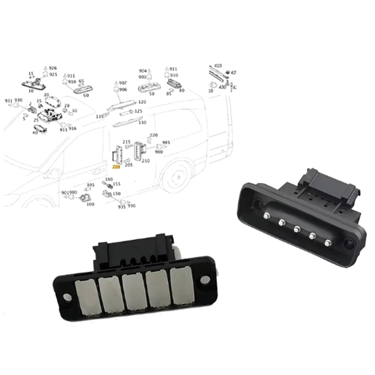 Highly Recommended.Sliding Door Electric Contact Switch for Mercedes-Benz Vito W447 W448
Highly Recommended.Sliding Door Electric Contact Switch for Mercedes-Benz Vito W447 W448