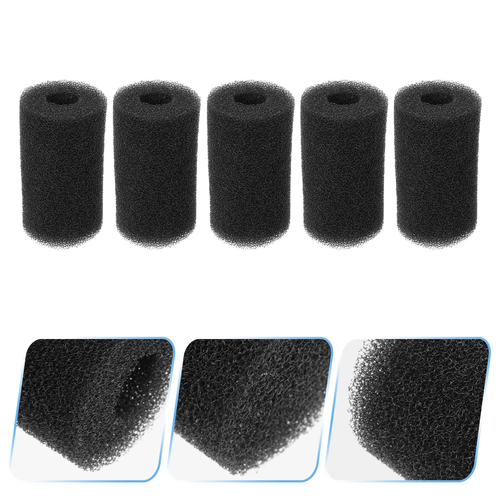 5 Pcs Filtration Water Inlet Protection Cover Spong Fish Tank Accessories Aquarium Black Sponge Bath Filter for Tub
5 Pcs Filtration Water Inlet Protection Cover Spong Fish Tank Accessories Aquarium Black Sponge Bath Filter for Tub