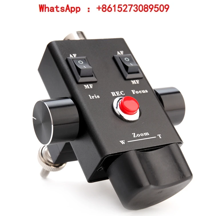 Remote control handle push-pull controller zoom shooting aperture focusing wire controller continuously variable speed
Remote control handle push-pull controller zoom shooting aperture focusing wire controller continuously variable speed