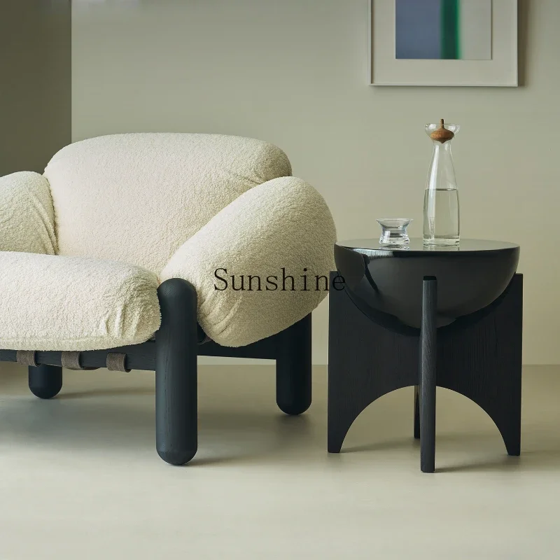 North American oak small coffee table modern retro simple round table art style type
North American oak small coffee table modern retro simple round table art style type
