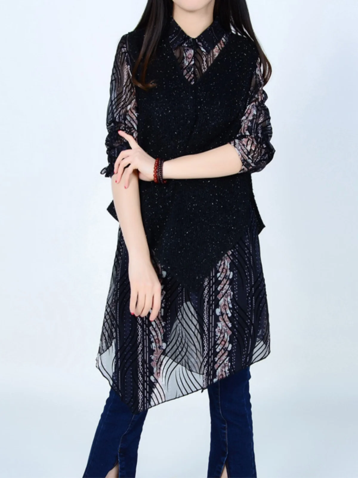 Women's Plaid Flannel irt Two-Piece Set with Detachable Long Sve Velvet Spring Autumn Outfit Korean Sle Commute Wind
Women's Plaid Flannel irt Two-Piece Set with Detachable Long Sve Velvet Spring Autumn Outfit Korean Sle Commute Wind