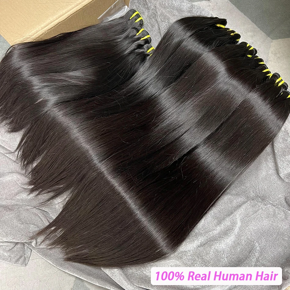 Straight Human Hair Bundles 100% Vietnamese Unprocessed Raw Virgin Hair Weave Extensions Double Weft #1B Natural Color For Women
Straight Human Hair Bundles 100% Vietnamese Unprocessed Raw Virgin Hair Weave Extensions Double Weft #1B Natural Color For Women