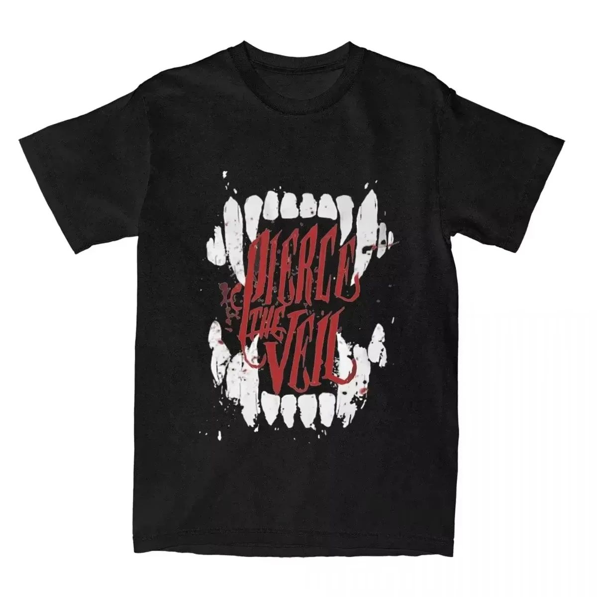 American Street Diablo Creative Vampire Teeth Short Sleeve T-shirt Top Fashionable Harajuku Neutral Tee Restoring Ancient Ways
American Street Diablo Creative Vampire Teeth Short Sleeve T-shirt Top Fashionable Harajuku Neutral Tee Restoring Ancient Ways