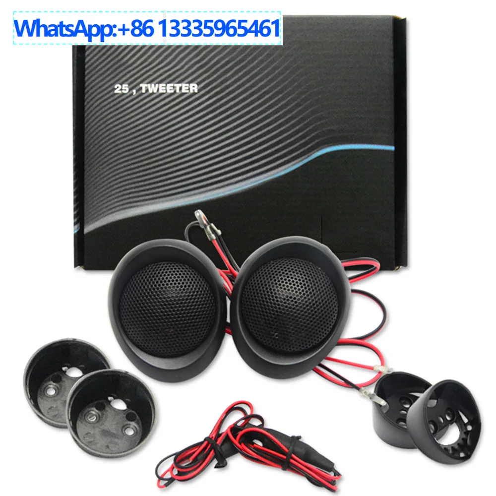 Car audio speaker 25mm titanium 2 inch tweeter tweeter car speaker tweeter head
Car audio speaker 25mm titanium 2 inch tweeter tweeter car speaker tweeter head