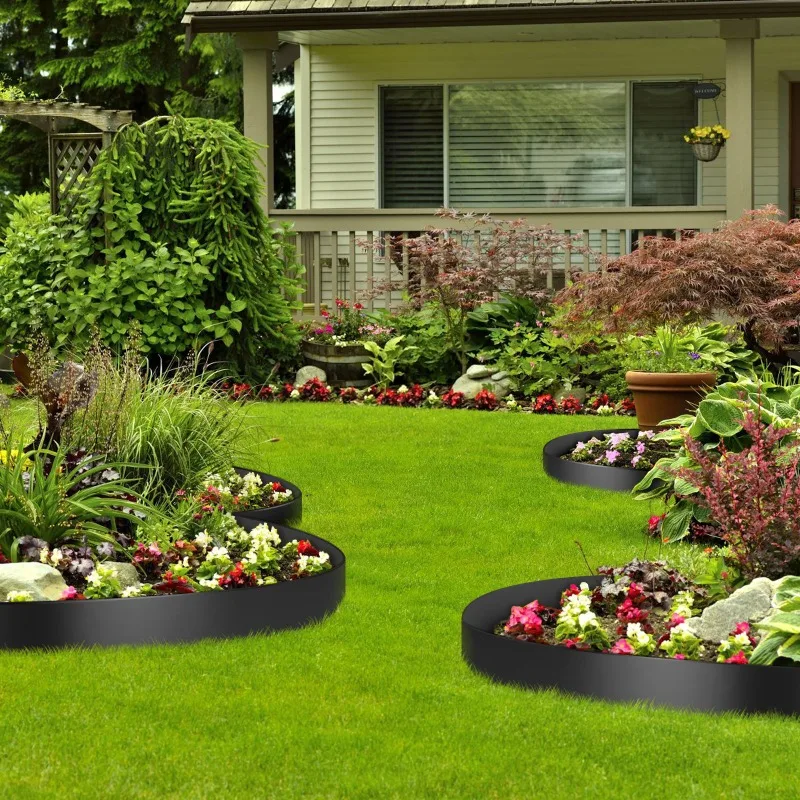 Landscape Edging, 10 inch Depth 40 ft Total Length, Recycled HDPE Coiled Terrace Board, Flexible Bender Border for Landscapin
Landscape Edging, 10 inch Depth 40 ft Total Length, Recycled HDPE Coiled Terrace Board, Flexible Bender Border for Landscapin
